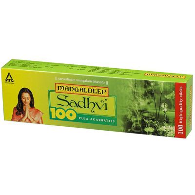Mangaldeep Sadhvi 100 3IN1 Agarbatti