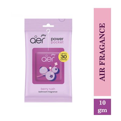 Godrej Aer Pocket - Bathroom Air Fragance, Berry Rush