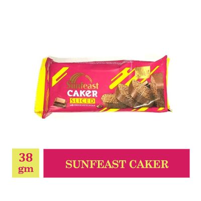 Sunfeast Caker Sliced - Chocolate Flavour- 38gm