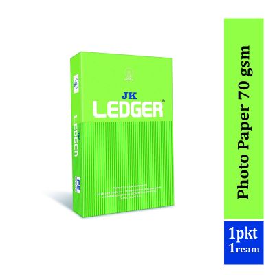 JK Ledger Paper - FS, 500 Sheets, 70 GSM 1 Ream