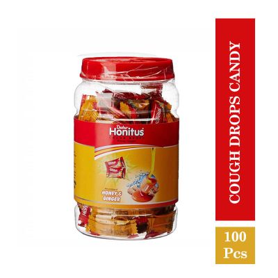 Honitus Cough Drops Ginger (Jar)