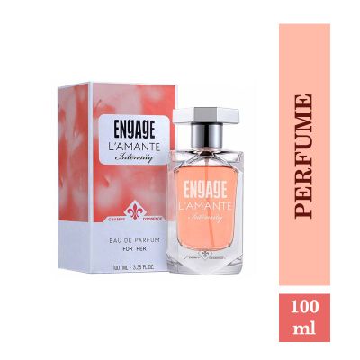 Engage L'amante Intensity Eau De Parfum for Women, Woody, Long Lasting and Premium, Skin Friendly