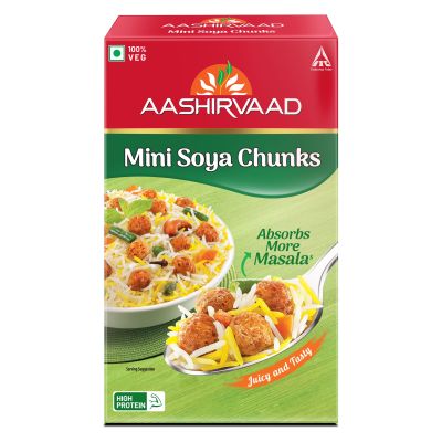 Aashirvaad Mini Soya Chunks - 200gm