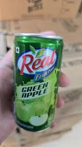Dabur Real Fruit Power Green Apple Can 180 ml