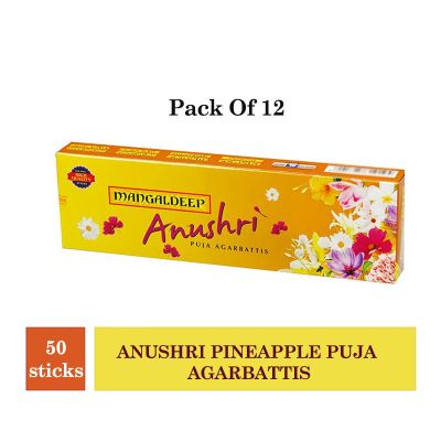 Mangaldeep Anushri Pineapple Puja Agarbattis